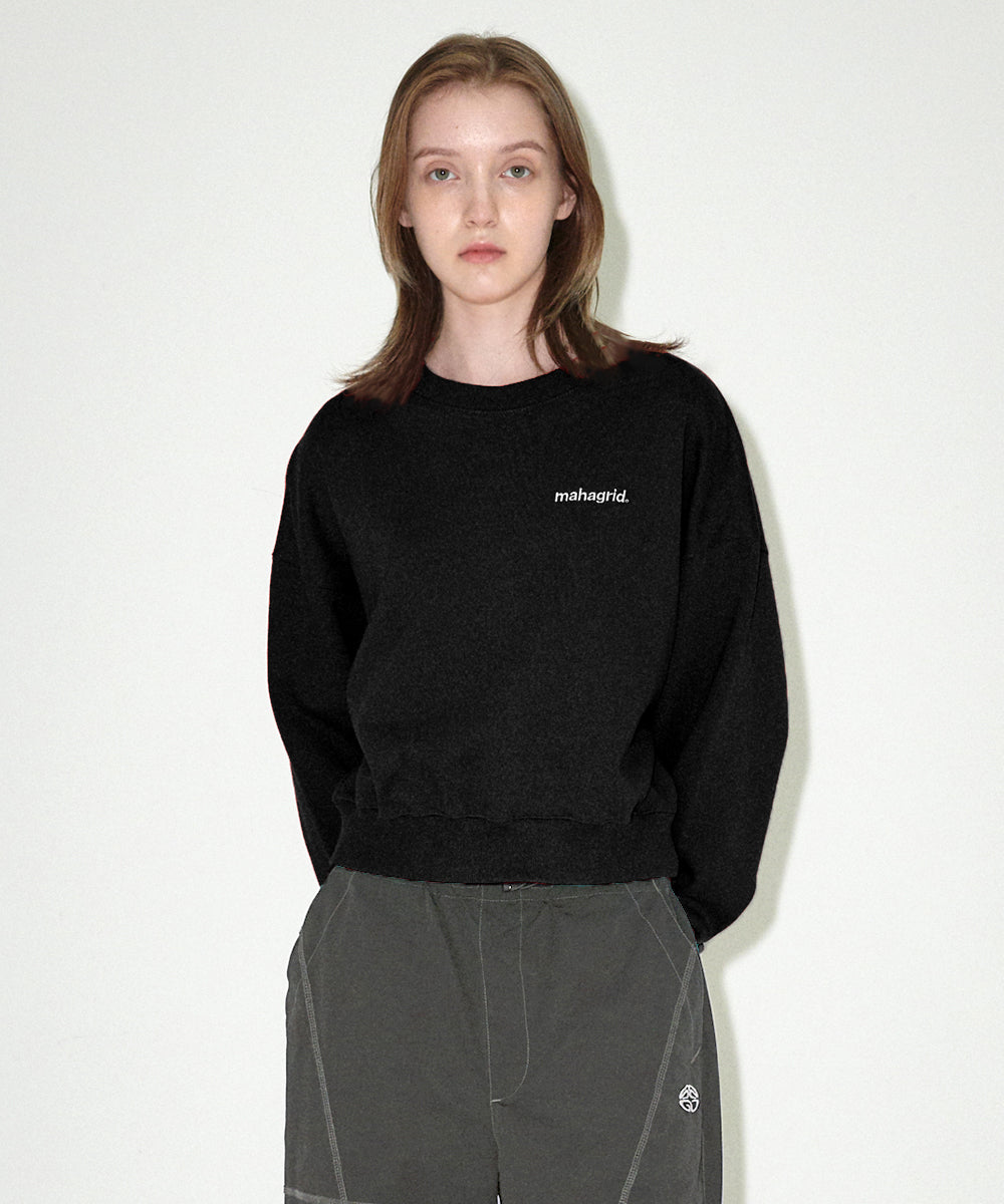 Mahagrid Origin Logo Crop Sweatshirt