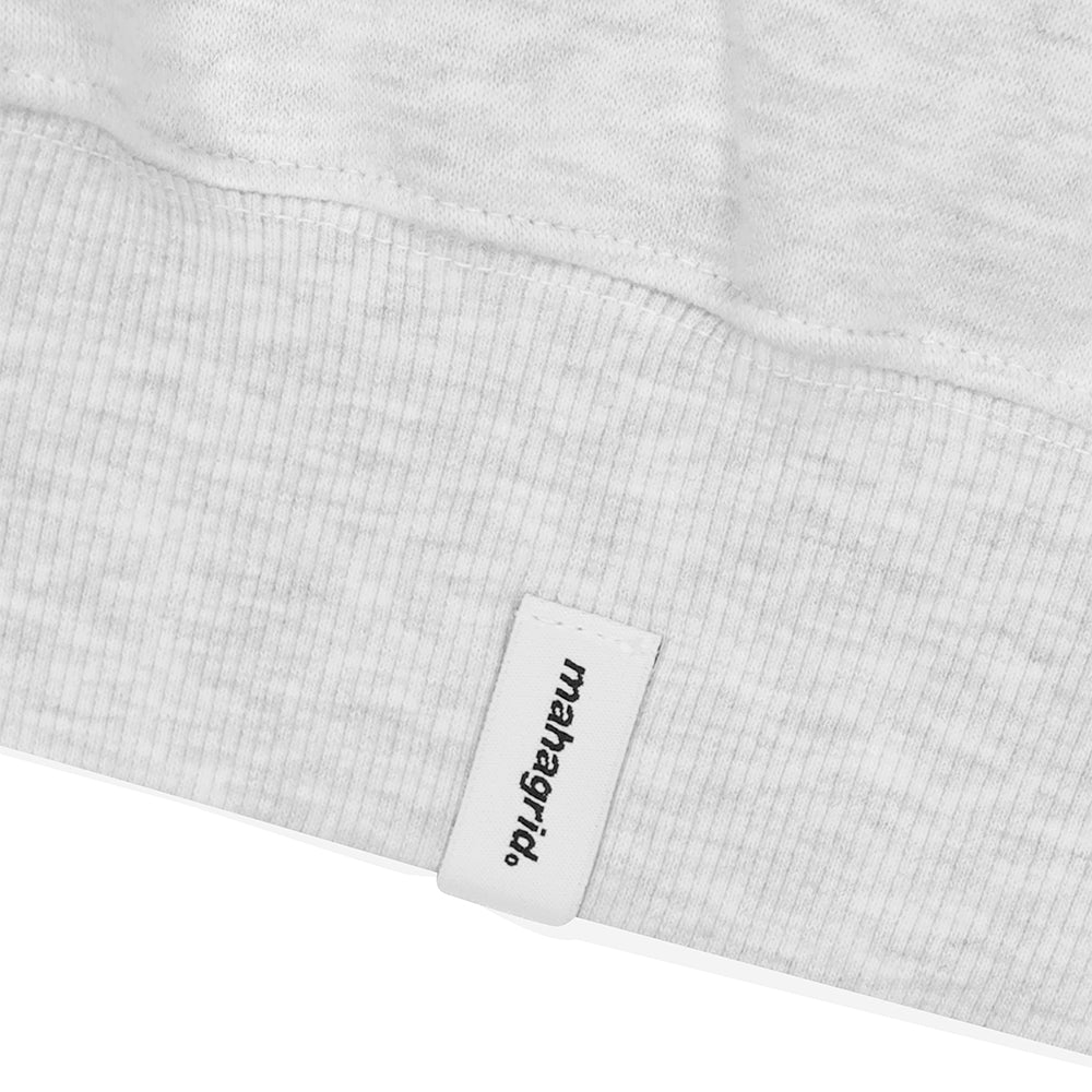 Mahagrid Halftone Hoodie Light Grey
