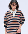 Bitter Cells Union Stripe Collar Tee