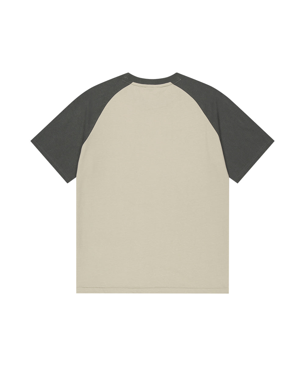 Mahagrid Don't Panic Pigment Raglan Tee