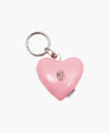 Marithé François Girbaud Circle Logo Padding Heart Keyring