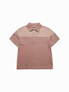 ADLV Garment Dyeing Collar Short Sleeve T-Shirt
