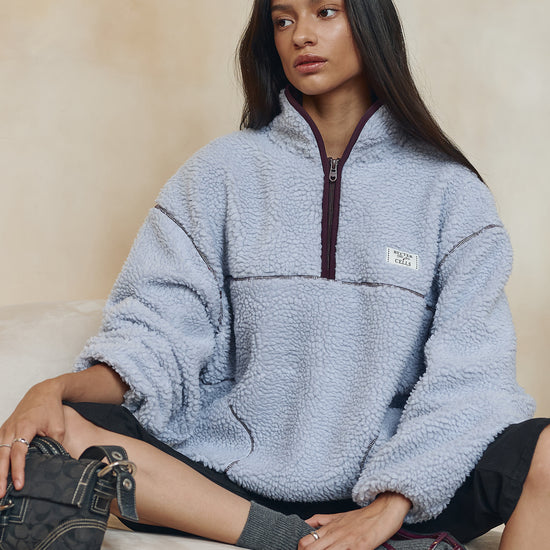 Bitter Cells Poddy Fleece Half Zip Up