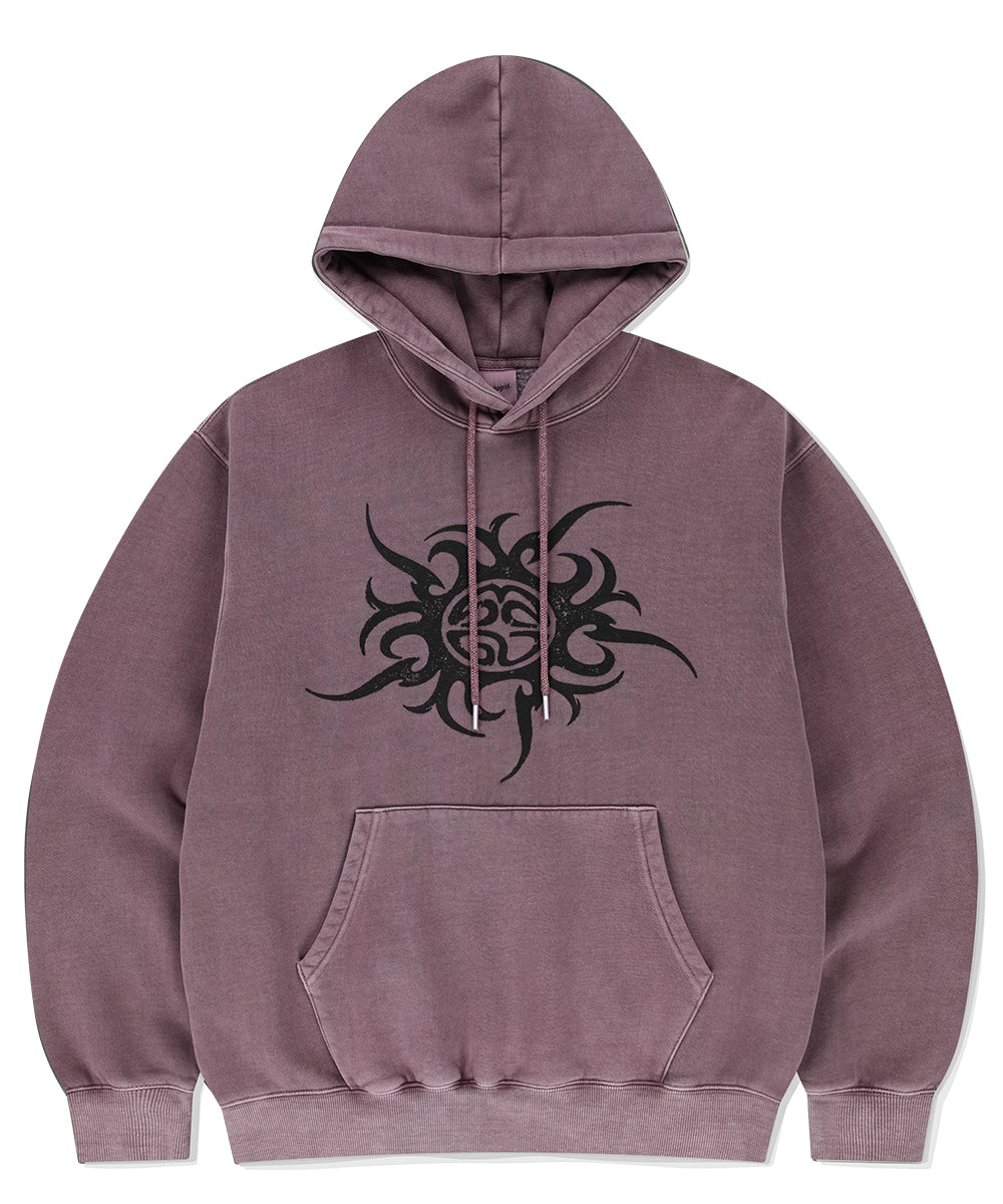 Mahagrid TRIBAL ECLIPSE PIGMENT HOODIE