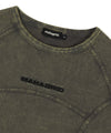 Mahagrid Washed Curved Tee