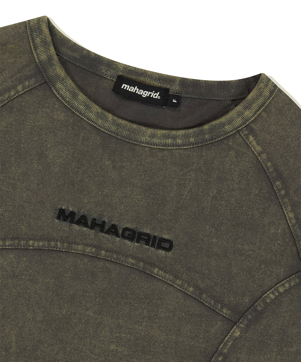 Mahagrid Washed Curved Tee