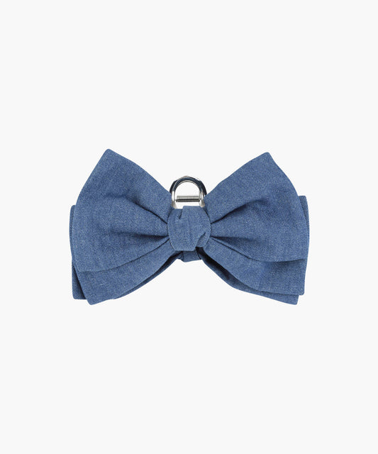 Marithé François Girbaud Circle Logo Ribbon Hair Clip