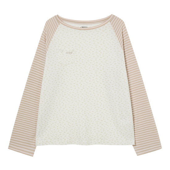 AEAE Cozy Flower Raglan Long Sleeve