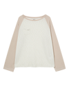 AEAE Cozy Flower Raglan Long Sleeve