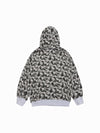 ADLV AC Bear Camo Allover Hoodie Zip Up