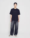 ADLV Two Tone Thick Print Short Sleeve T-Shirt