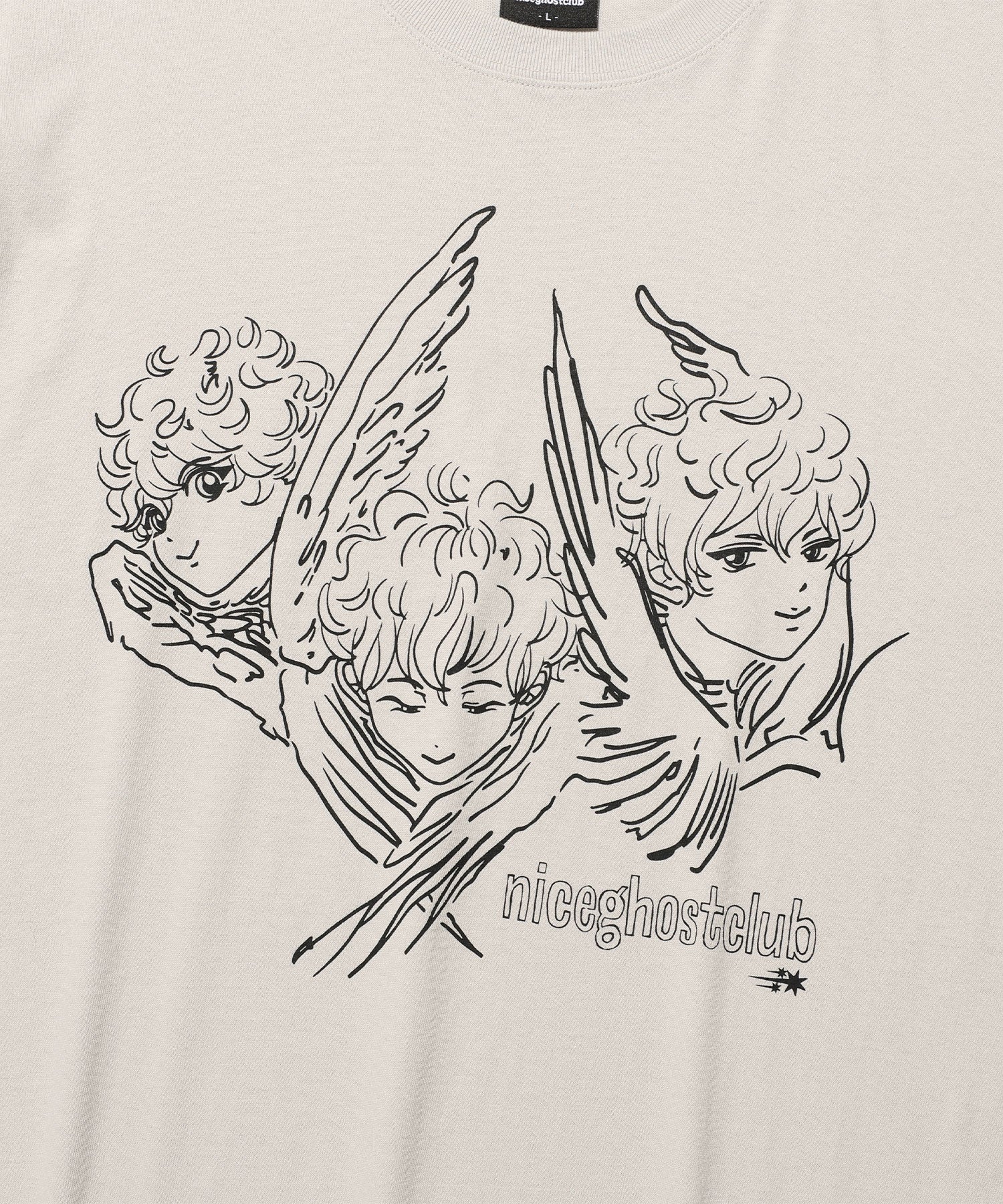 Nice Ghost Club 3 Great Angels Tee [Light Grey]