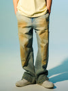ADLV Paint Carpenter Detail Denim Pants
