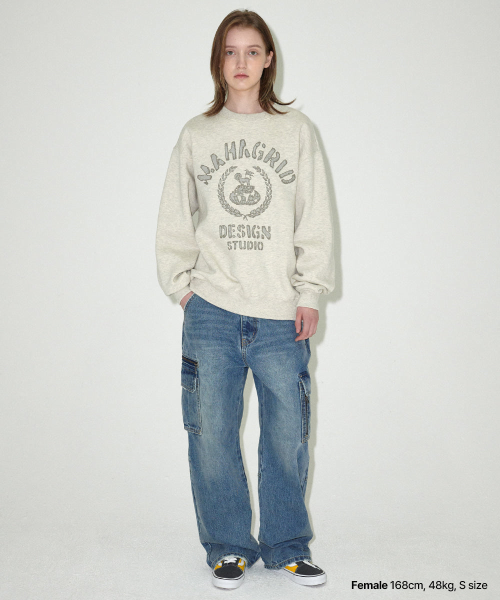 Mahagrid VINTAGE COLLEGE SWEATSHIRT