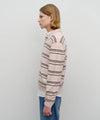 Marithé François Girbaud Regular Logo Stripe Polo Knit