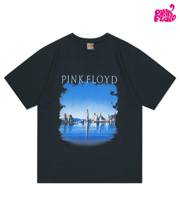 Mahagrid WISH YOU WERE HERE TEE [BLACK]