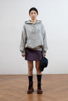 Nice Ghost Club 3 Star Hoodie Grey