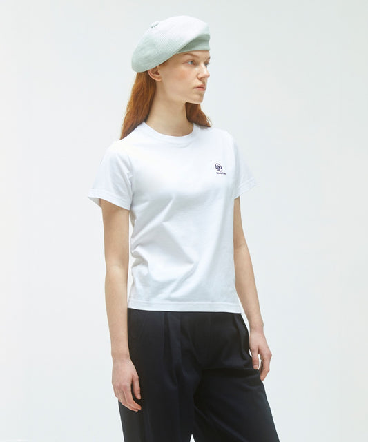 Marithé François Girbaud W Embroidery Logo Tee