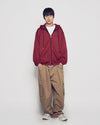 ADLV Color Mix Mesh Hoodie Zip Up