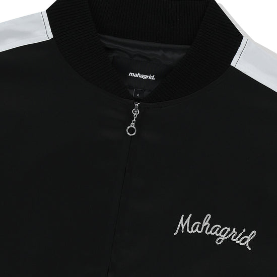 Mahagrid Rope Logo Satin Jacket