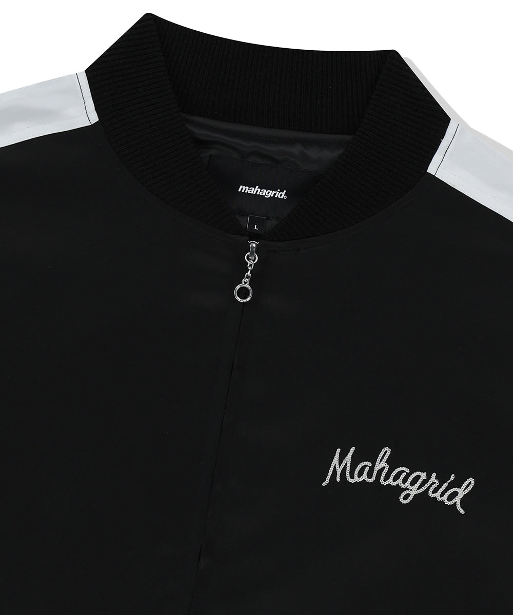 Mahagrid Rope Logo Satin Jacket