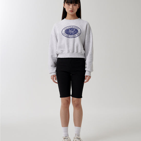 Mahagrid Club Paradise Crop Sweatshirt