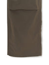 MLB Women's GORPCORE Glossy High Waist Cargo Wide Flare Pants