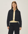 Marithé François Girbaud W CROP DENIM BLOUSON JACKET