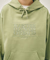 Marithé François Girbaud CLASSIC LOGO EMBROIDERY HOODIE