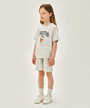 Marithé François Girbaud Kids Raglan Half Sweat Set-Up