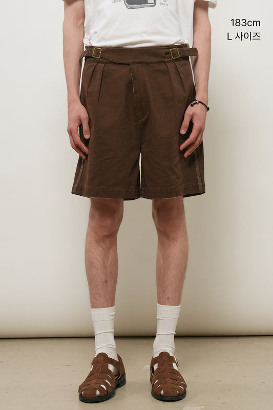 General Idea MAN Washed Gurkha Shorts