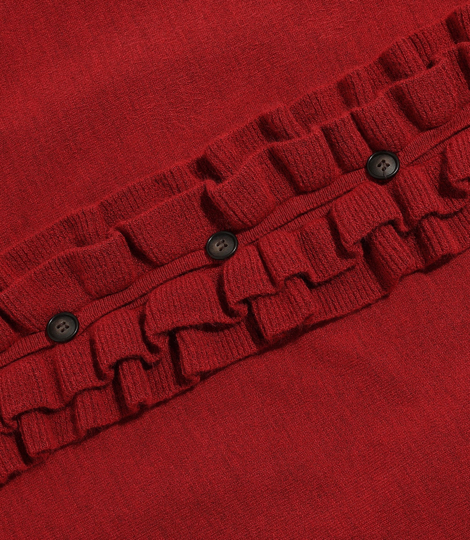 Nice Ghost Club Frill Knit Cardigan