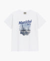 Marithé François Girbaud AEROCOOL VACANCE GRAPHIC TEE