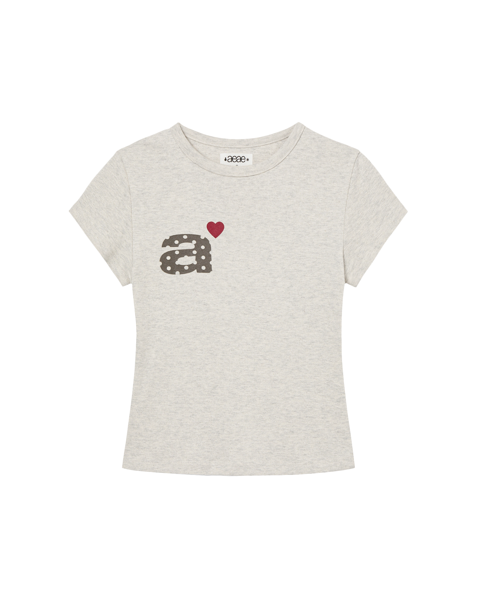 AEAE [6/4 pre-order delivery] DOT SMALL LETTER TEE