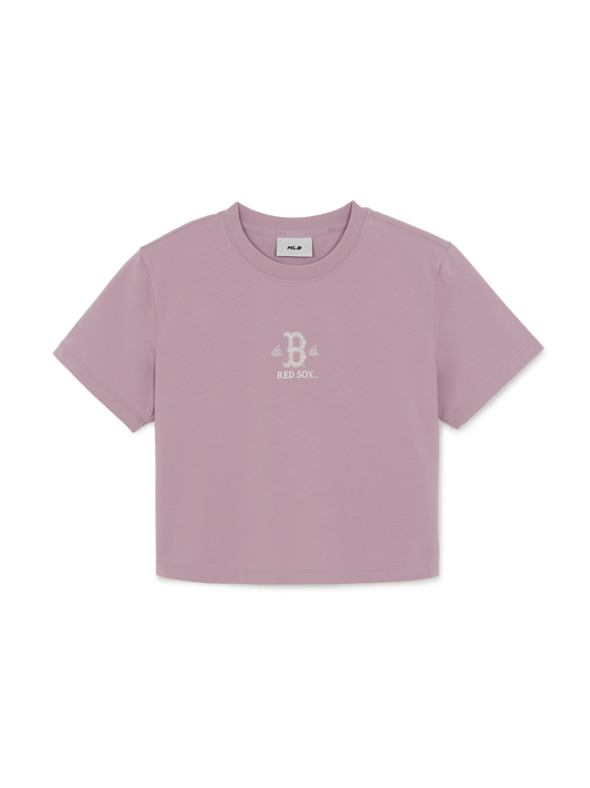 MLB Women's Bukchon Exclusive Comfortable Crop T-shirt