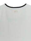 MLB Women's Basic Square Neck Slim Fit T-shirt