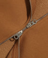 Nice Ghost Club 3STAR HALFTONE SYMBOL ZIP HOODIE [BROWN]