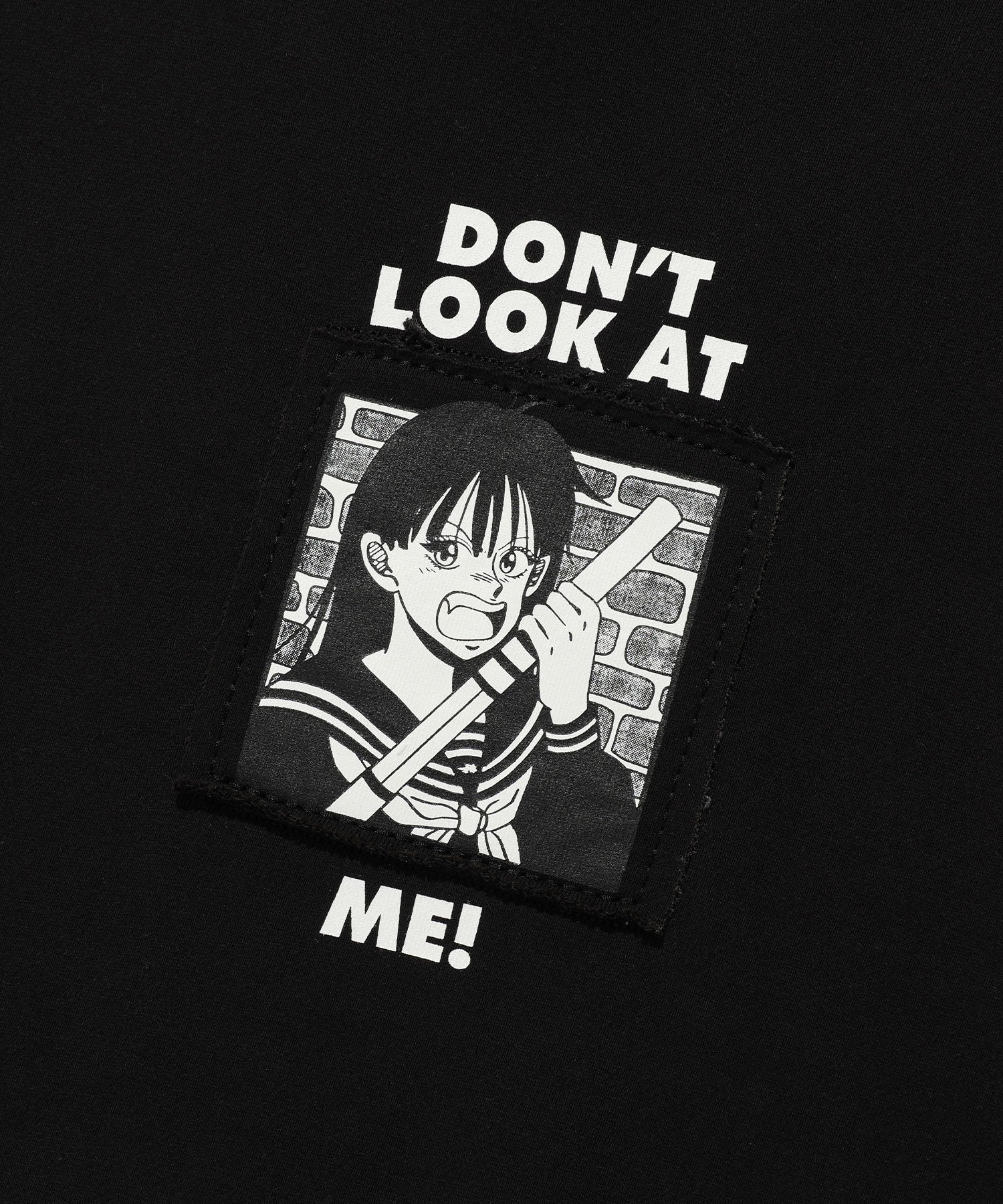Nice Ghost Club Don't Look at Me Hoodie [Black]