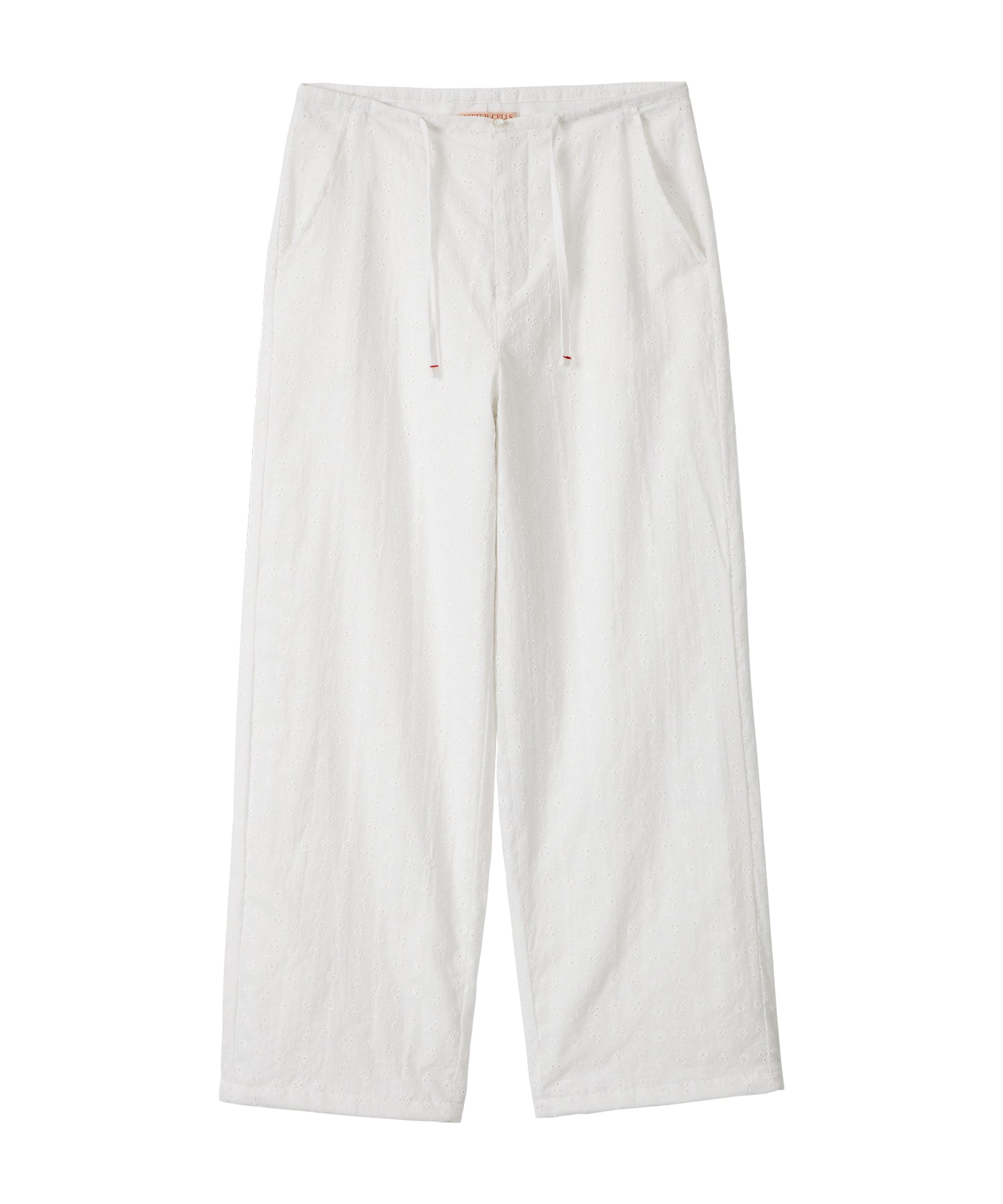 Bitter Cells Corin Punching Lace Pants - Ivory
