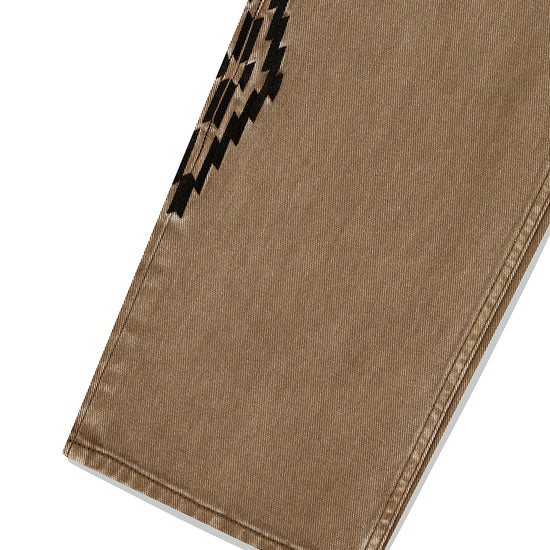 Mahagrid ORTEGA DENIM PANT [BROWN]