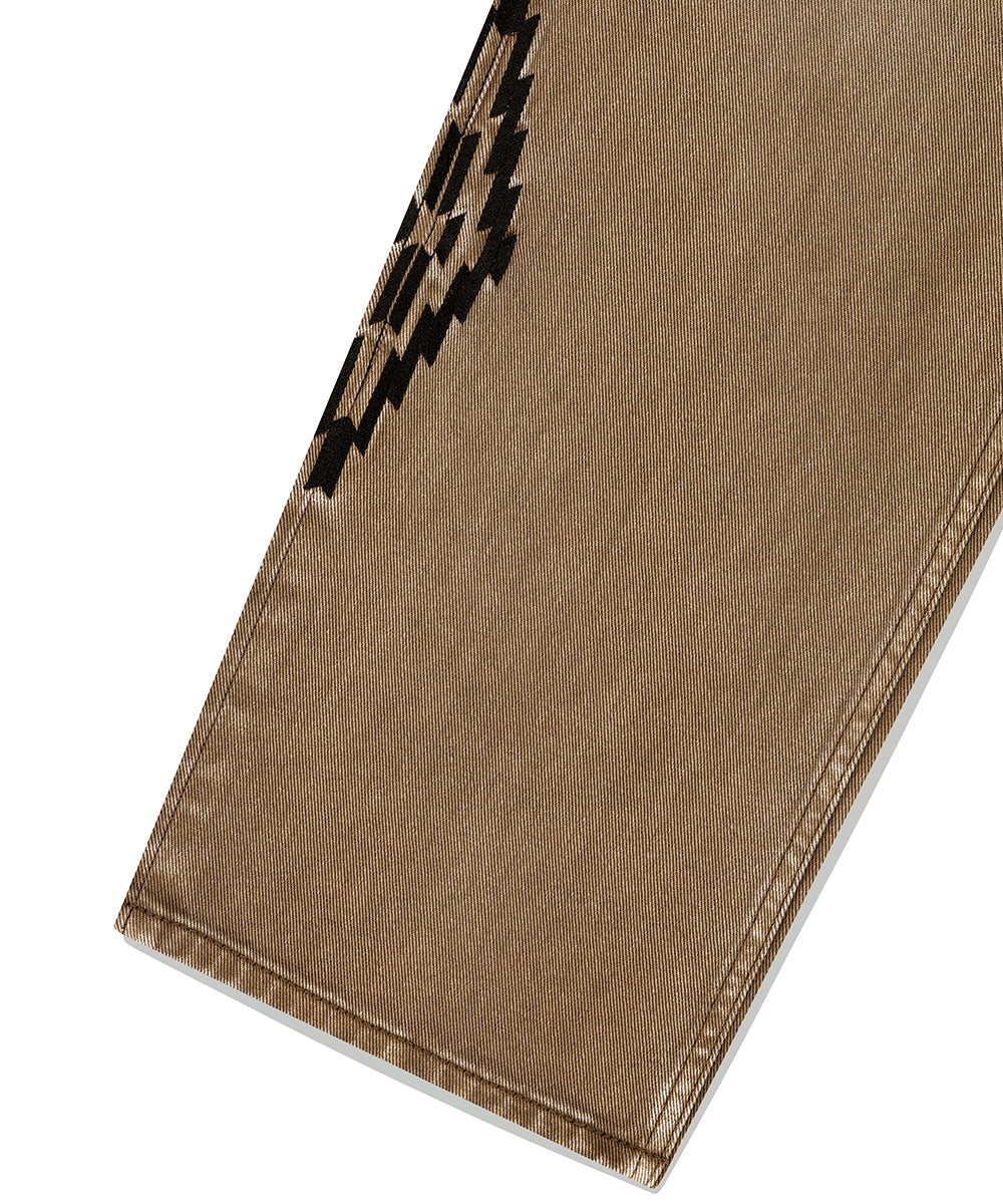 Mahagrid ORTEGA DENIM PANT [BROWN]