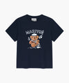 Marithé François Girbaud Kids Marine Bear Regenerated Tee