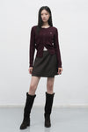 General Idea WOMAN Signature Superfine Wool Cable Cardigan