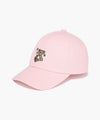 Marithé François Girbaud Kids Flower Bear Classic Logo Ball Cap Navy