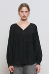General Idea WOMAN Summer Loose Fit Raglan Pintuck Blouse