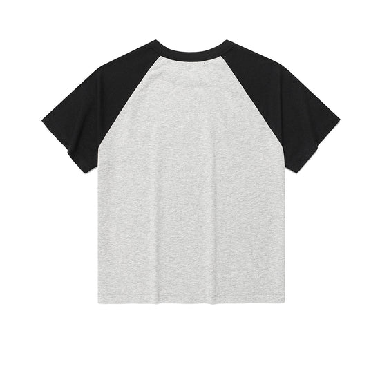 Cavish Women's Strawberry Raglan Short Sleeve T-Shirt