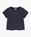 Marithé François Girbaud Kids All Over Flower Tee Navy