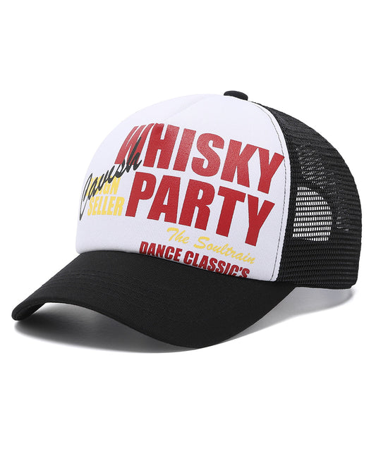 Cavish WHISKY PARTY 5-PANEL CAP [BLACK]