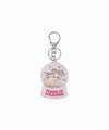 Nice Ghost Club Maniac Girl Snowball Key Chain [Pink]