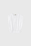 General Idea WOMAN Shirring Sleeveless T-Shirt Blouse